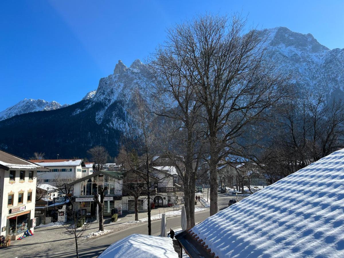 Ferienwohnung Seidl Wohnung Kontrabass Mittenwald Exterior photo